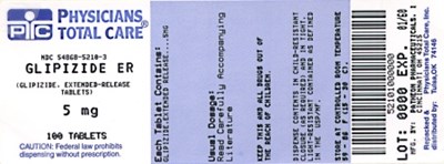image of 5 mg package label - package label 2